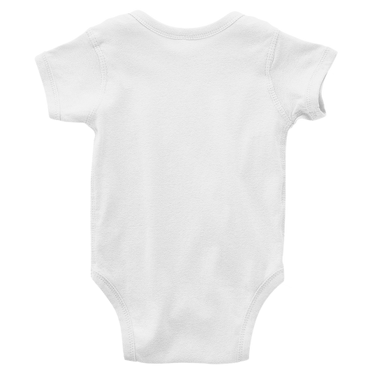 Kinder Bio Body mit Spruch „Von Mama geliebt, von Papa verwöhnt“ | schwarze Schrift