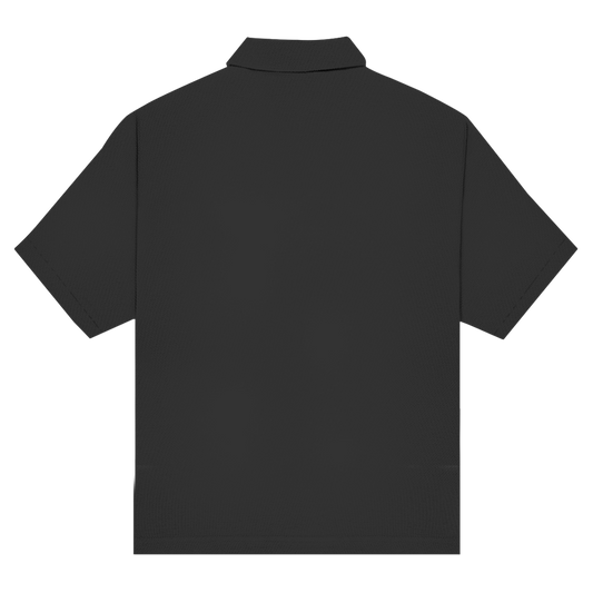 Unisex Poloshirt „Dauerhaft müde“ – Lustiger Spruch & bequemes Statement-Shirt