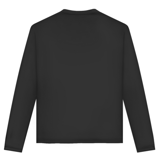 Unisex Langarmshirt „Dauerhaft müde“ – Lustiger Spruch Longsleeve für Alltag & Freizeit