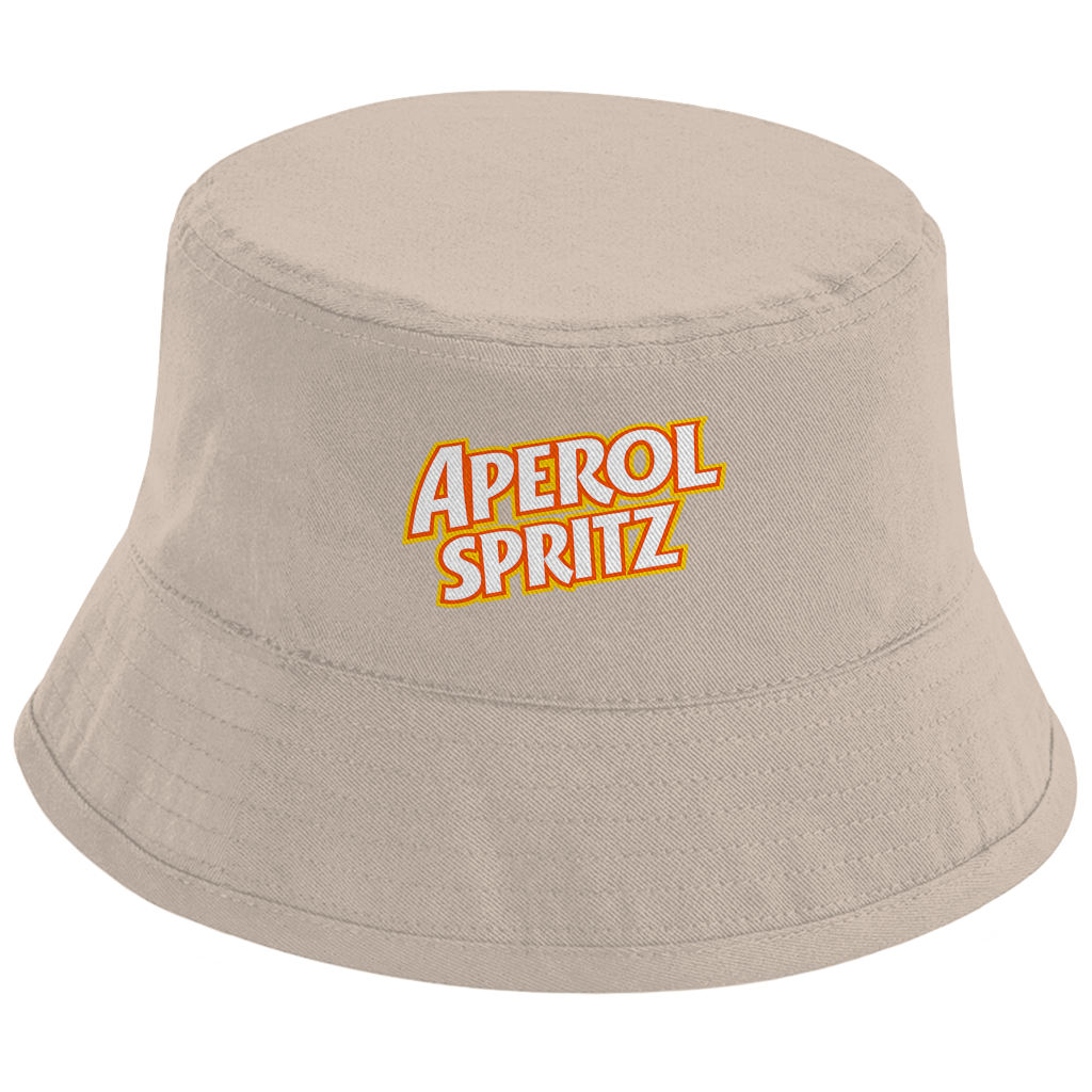 Bucket Hat Aperol Spritz – Bedruckter Unisex Fischerhut | Streetwear Sommerhut