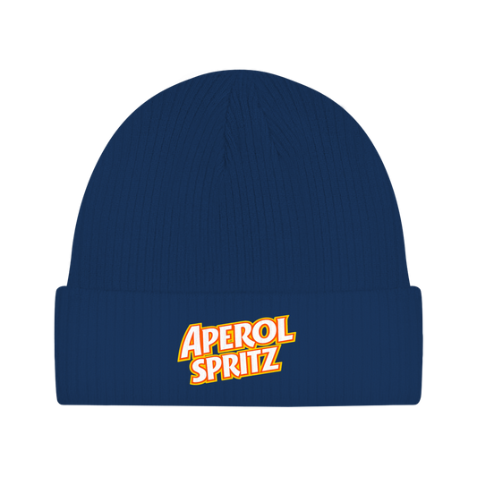 Beanie Aperol Spritz – Unisex Baumwoll Mütze | Streetwear Statement Beanie