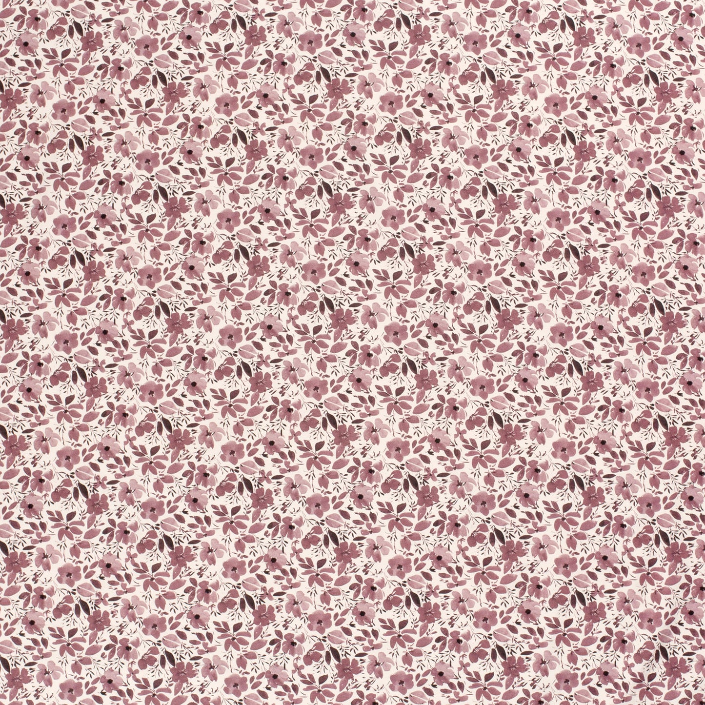 Baumwoll Jersey bedruckt mit Blumen 0,5m