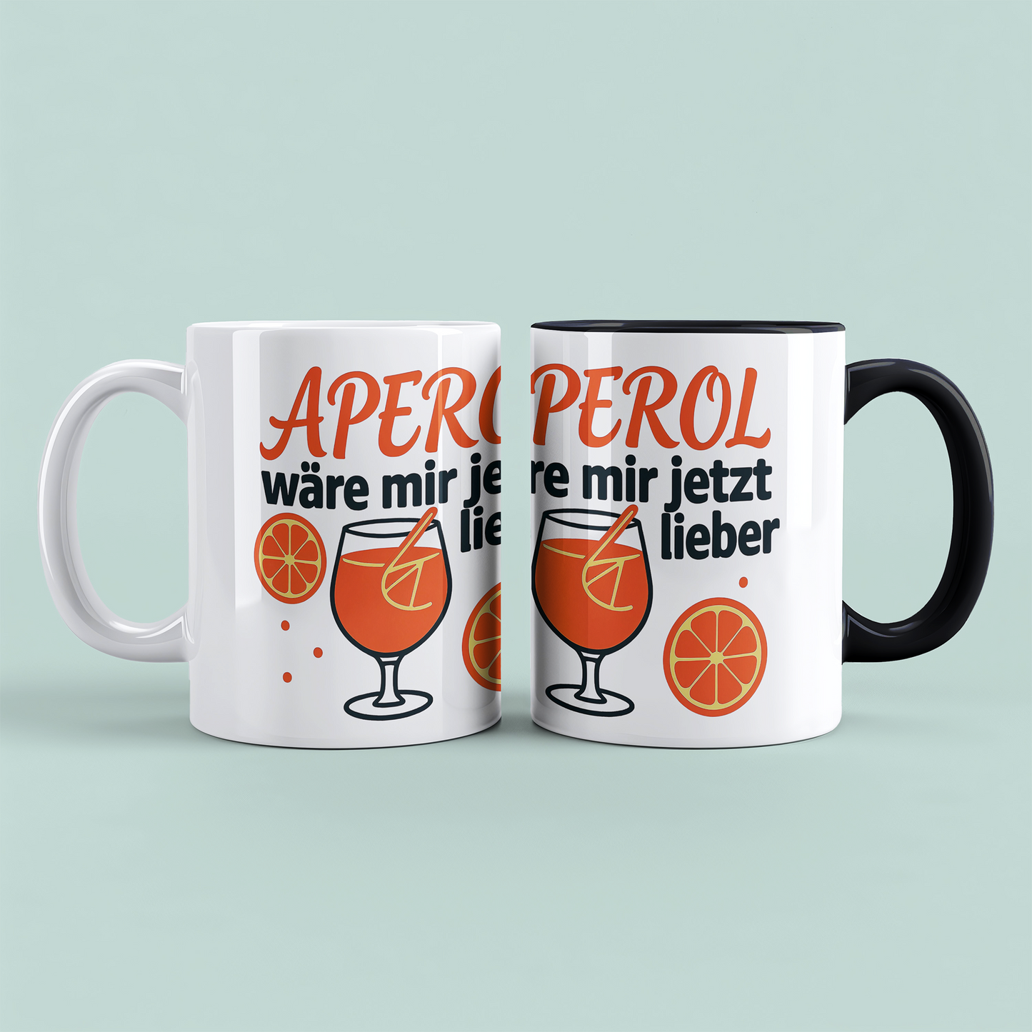Lustige Büro-Tasse für Kollegen Spruch: APEROL wäre mir jetzt lieber – Perfektes Geschenk für humorvolle Momente im Arbeitsalltag!