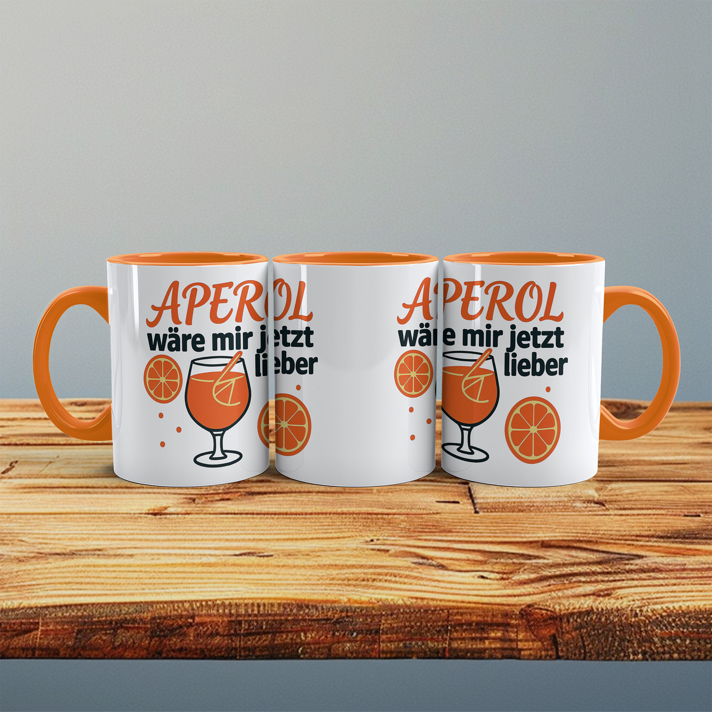 Lustige Büro-Tasse für Kollegen Spruch: APEROL wäre mir jetzt lieber – Perfektes Geschenk für humorvolle Momente im Arbeitsalltag!