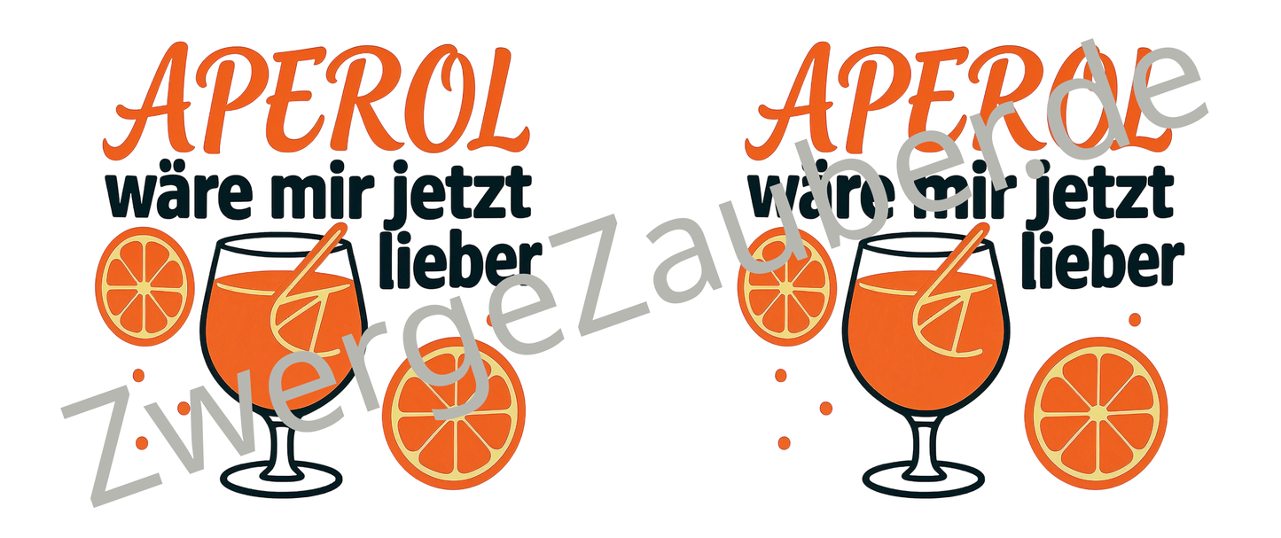 Lustige Büro-Tasse für Kollegen Spruch: APEROL wäre mir jetzt lieber – Perfektes Geschenk für humorvolle Momente im Arbeitsalltag!