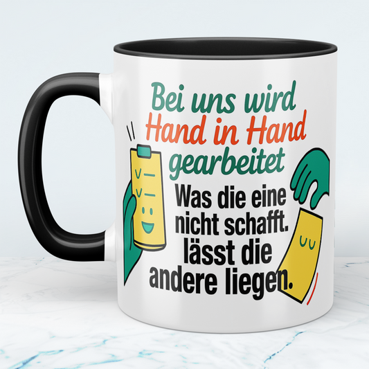 Kaffee mit Teamgeist: Was die eine nicht schafft, lässt die andere liegen
