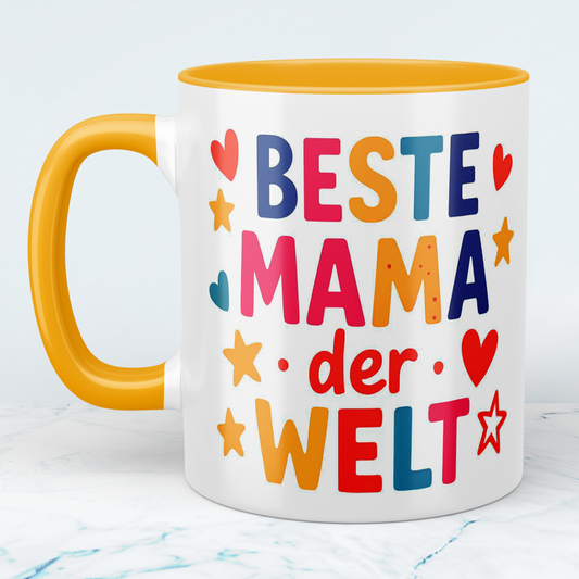 Tasse mit Spruch „Beste Mama der Welt“ – Herzergreifendes Geschenk für Mütter
