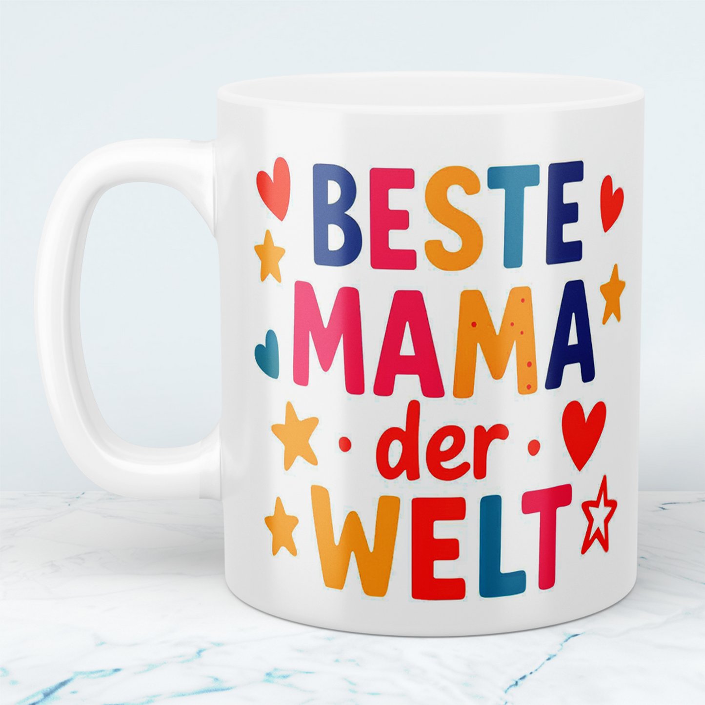 Tasse mit Spruch „Beste Mama der Welt“ – Herzergreifendes Geschenk für Mütter