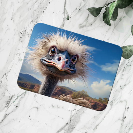 Hochwertiges Mauspad mit lustigen Tierfoto – Perfekt für ein entspanntes Arbeits- oder Gaming-Erlebnis