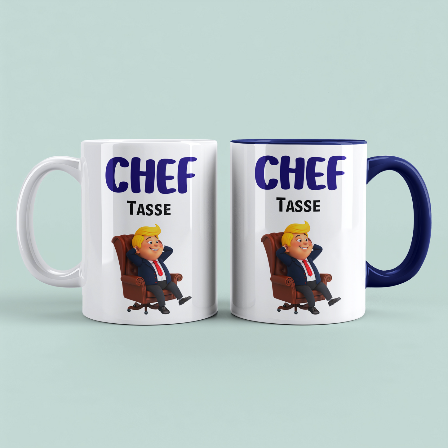 Lustige Chef-Tasse – Bedruckte Kaffeetasse für Kollegen – Perfektes Geschenk – Humorvolle Büro-Tasse