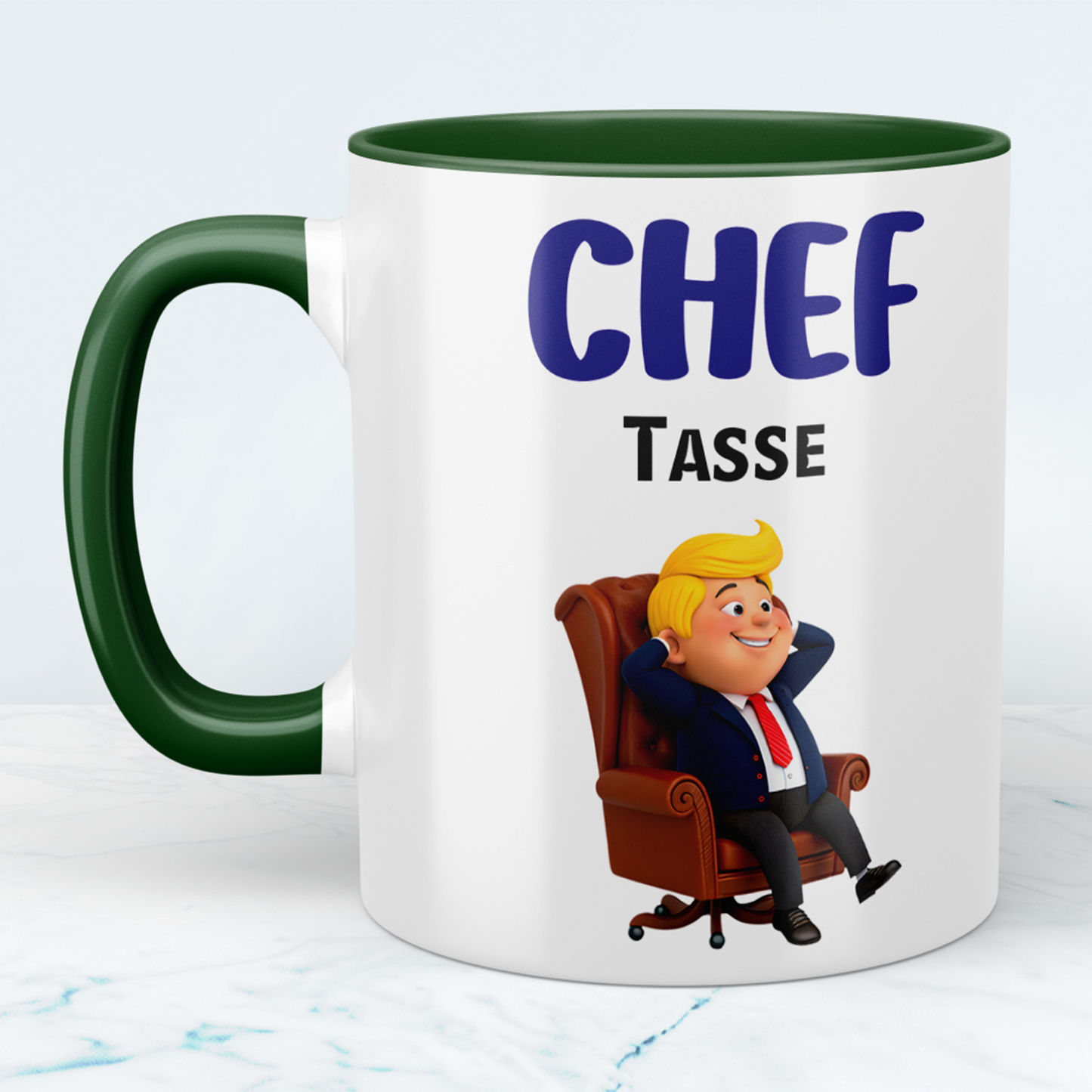Lustige Chef-Tasse – Bedruckte Kaffeetasse für Kollegen – Perfektes Geschenk – Humorvolle Büro-Tasse