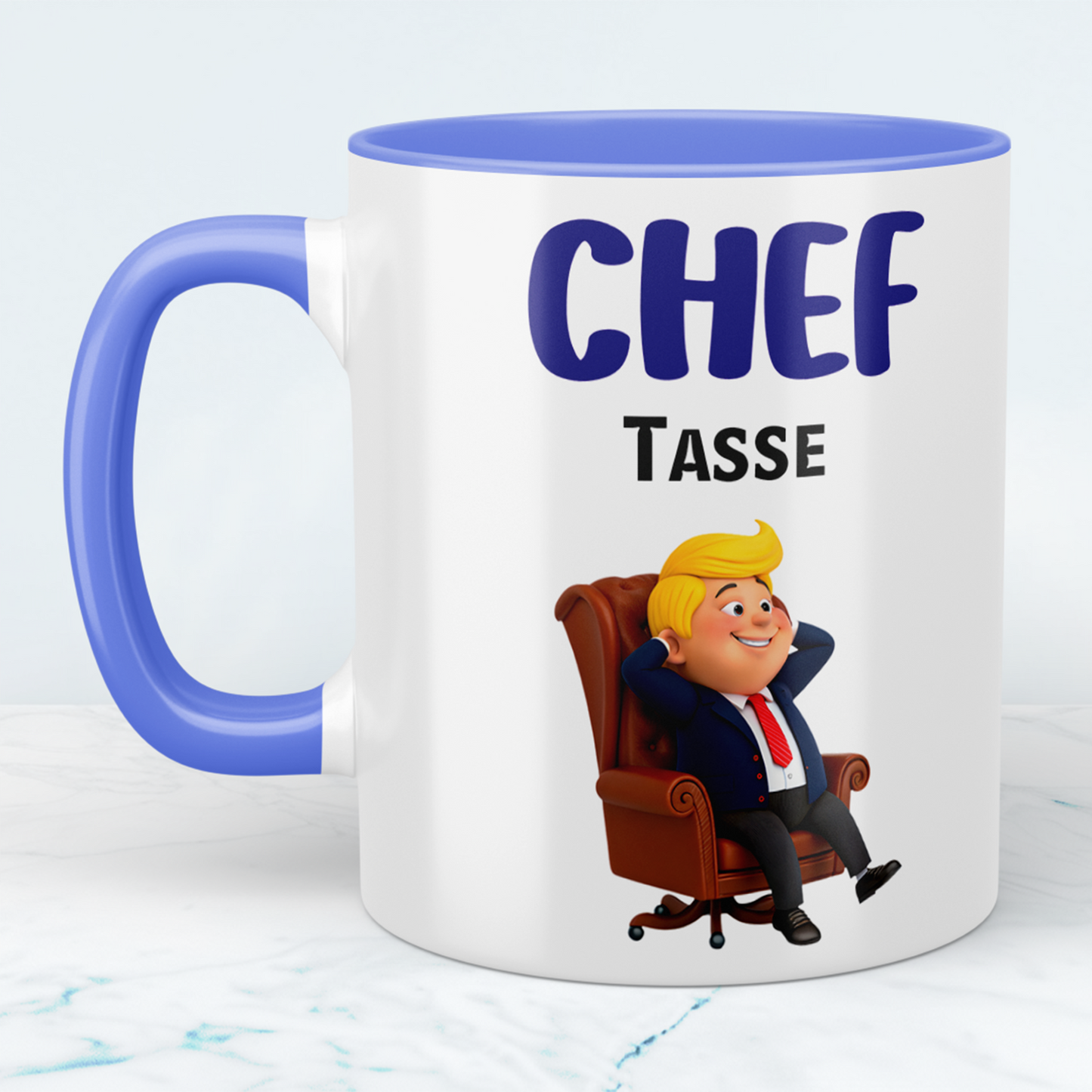 Lustige Chef-Tasse – Bedruckte Kaffeetasse für Kollegen – Perfektes Geschenk – Humorvolle Büro-Tasse