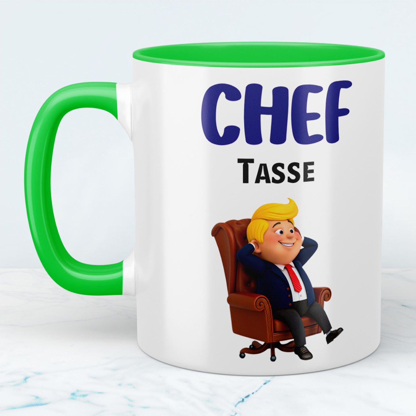 Lustige Chef-Tasse – Bedruckte Kaffeetasse für Kollegen – Perfektes Geschenk – Humorvolle Büro-Tasse