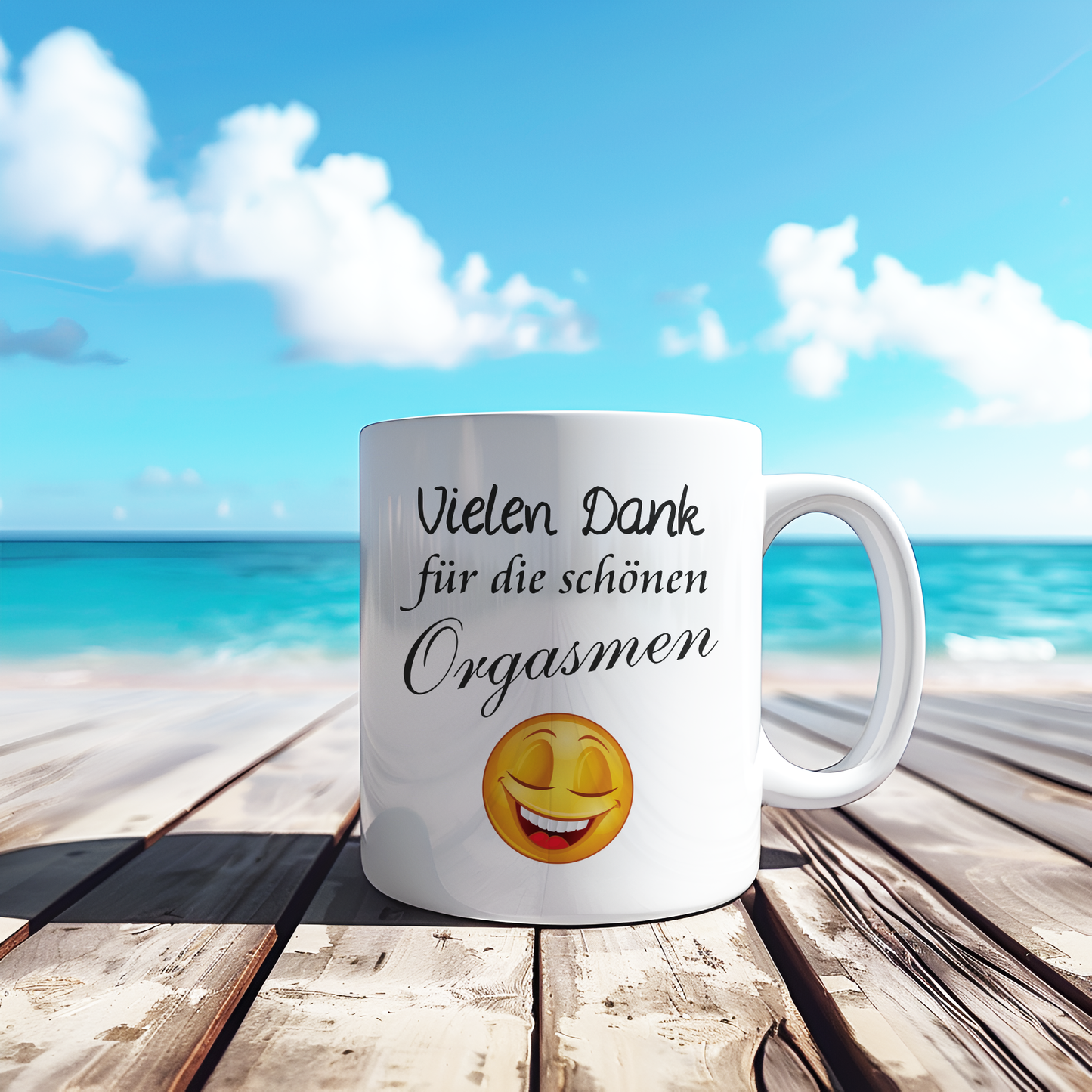 Farbwechseltasse mit Aufschrift "Vielen Dank für die schönen Orgasmen", Geschenk für Kollegen