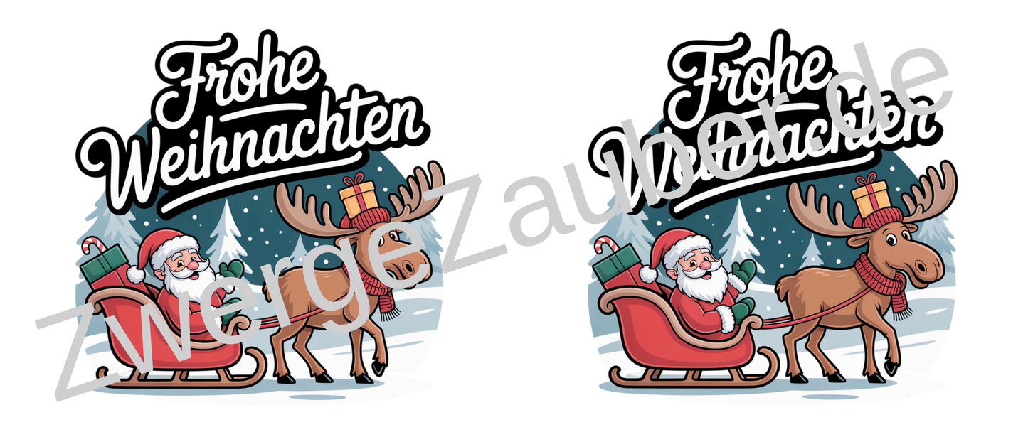 Frohe Weihnachten! Handgemachte Weihnachtstasse mit liebevollem Spruch – perfektes Geschenk für deine Liebsten!