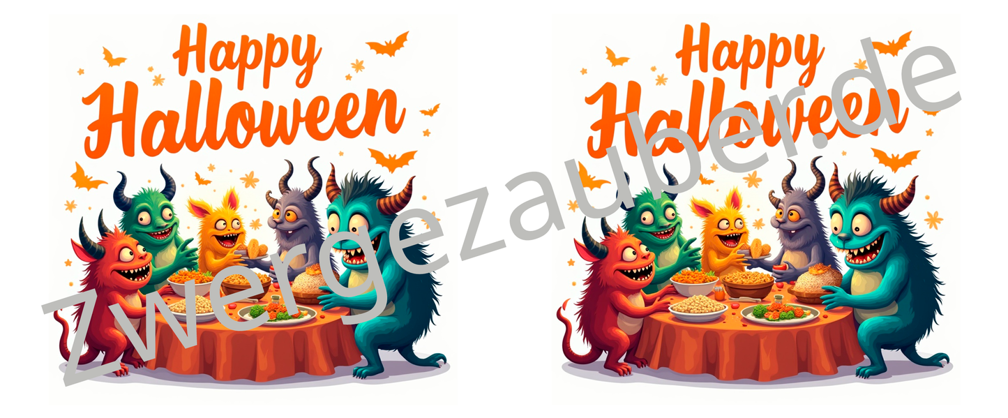 Lustige, bedruckte Happy Halloween Tasse – Perfektes Geschenk für die gruselige Henkersmahlzeit!