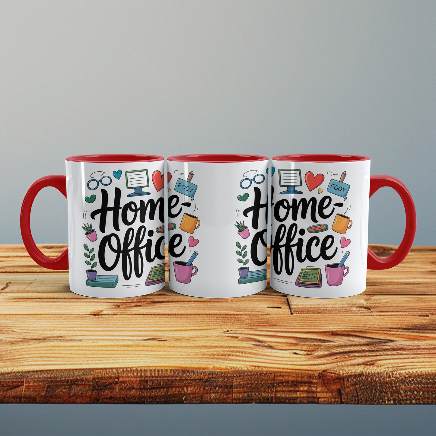Spritzige Homeoffice-Tasse – Lustiger Begleiter für Kollegen