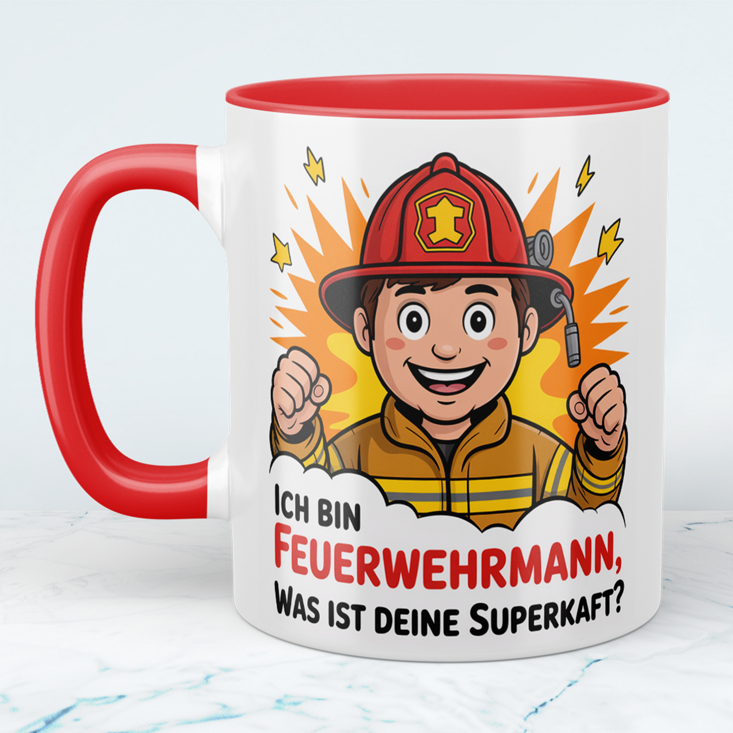 3D mug sloth - good morning coffee, sublimation print, mug size 11oz (330 ml), beautiful motif, various colors available