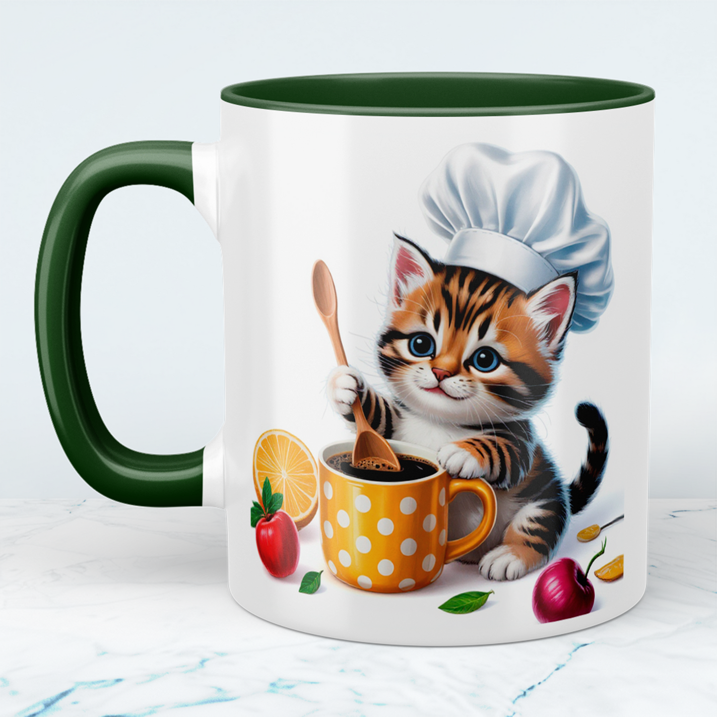 Niedliche Katzen-Koch-Tasse: Lustiges Geschenk für Kinder – Perfekt für kleine Tierliebhaber und Küchenchefs!