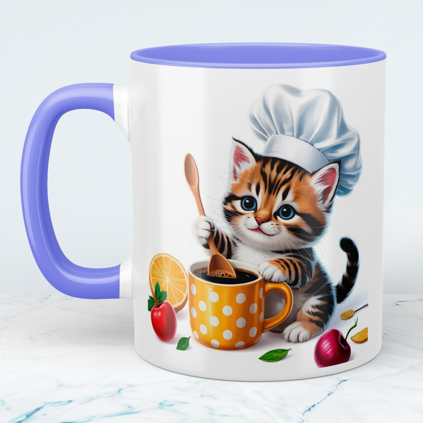 Niedliche Katzen-Koch-Tasse: Lustiges Geschenk für Kinder – Perfekt für kleine Tierliebhaber und Küchenchefs!