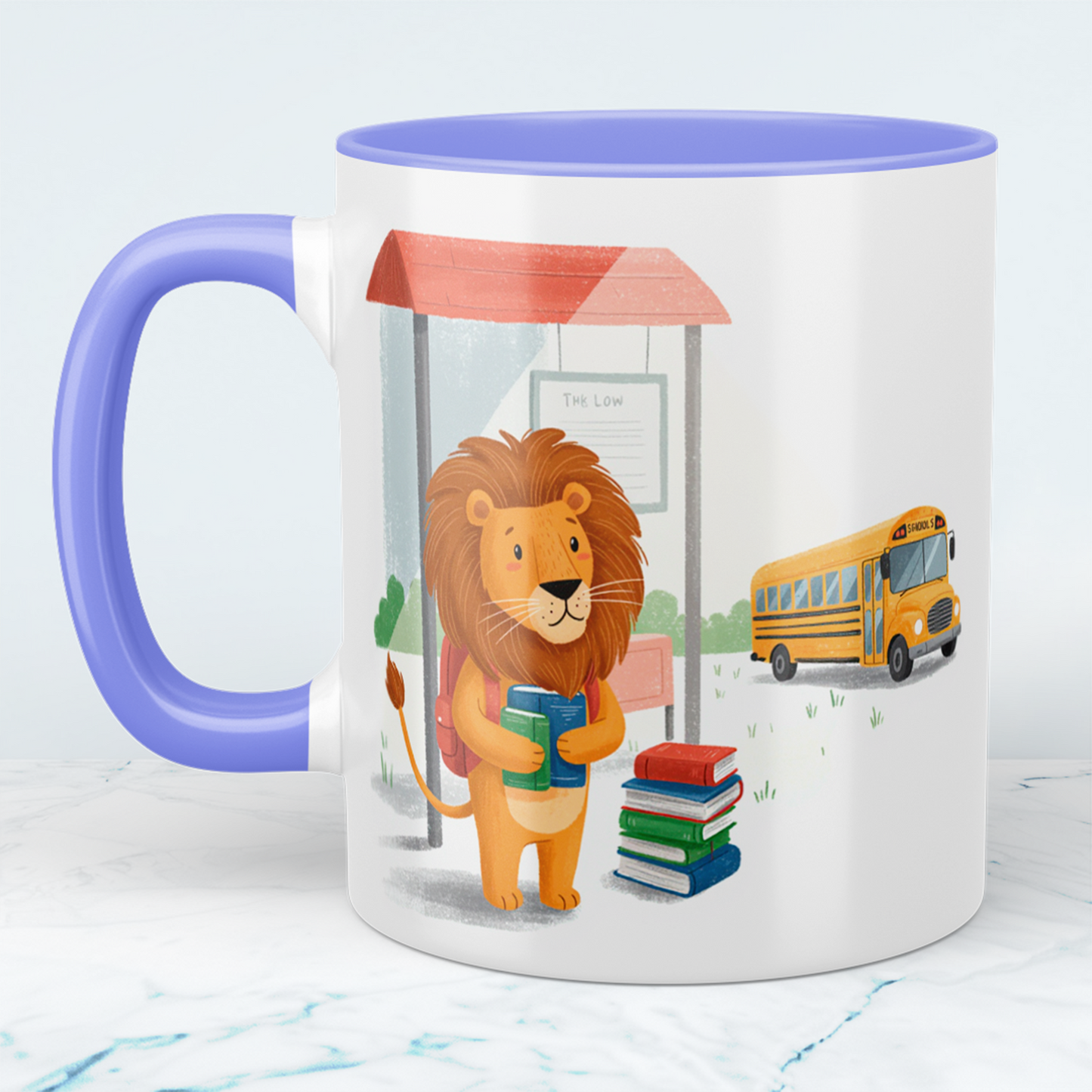 Lustige Löwen-Tasse: Perfektes Geschenk für Kinder – Spaß für die Schule & beim Trinken!