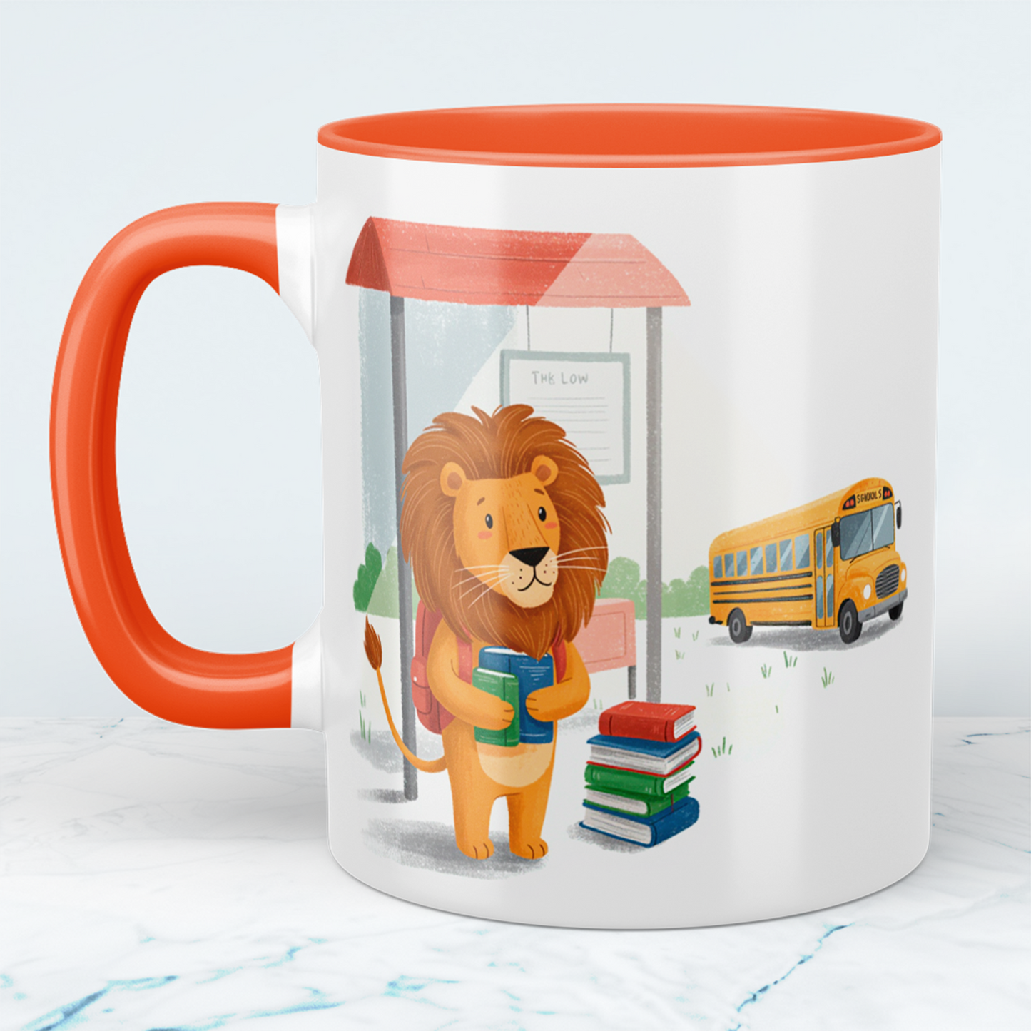 Lustige Löwen-Tasse: Perfektes Geschenk für Kinder – Spaß für die Schule & beim Trinken!