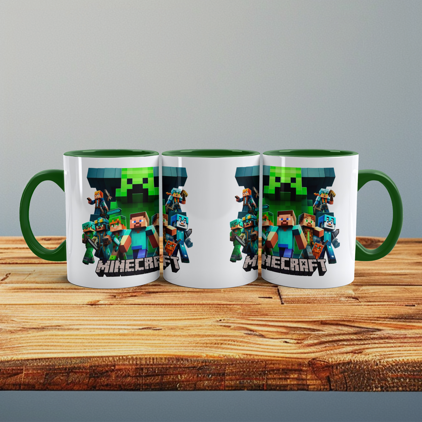 Minecraft Tasse – Perfektes Geschenk für Gamer – Kreative Kaffeetasse mit Minecraft-Motiv 2 – Ideal für Kinder und Erwachsene