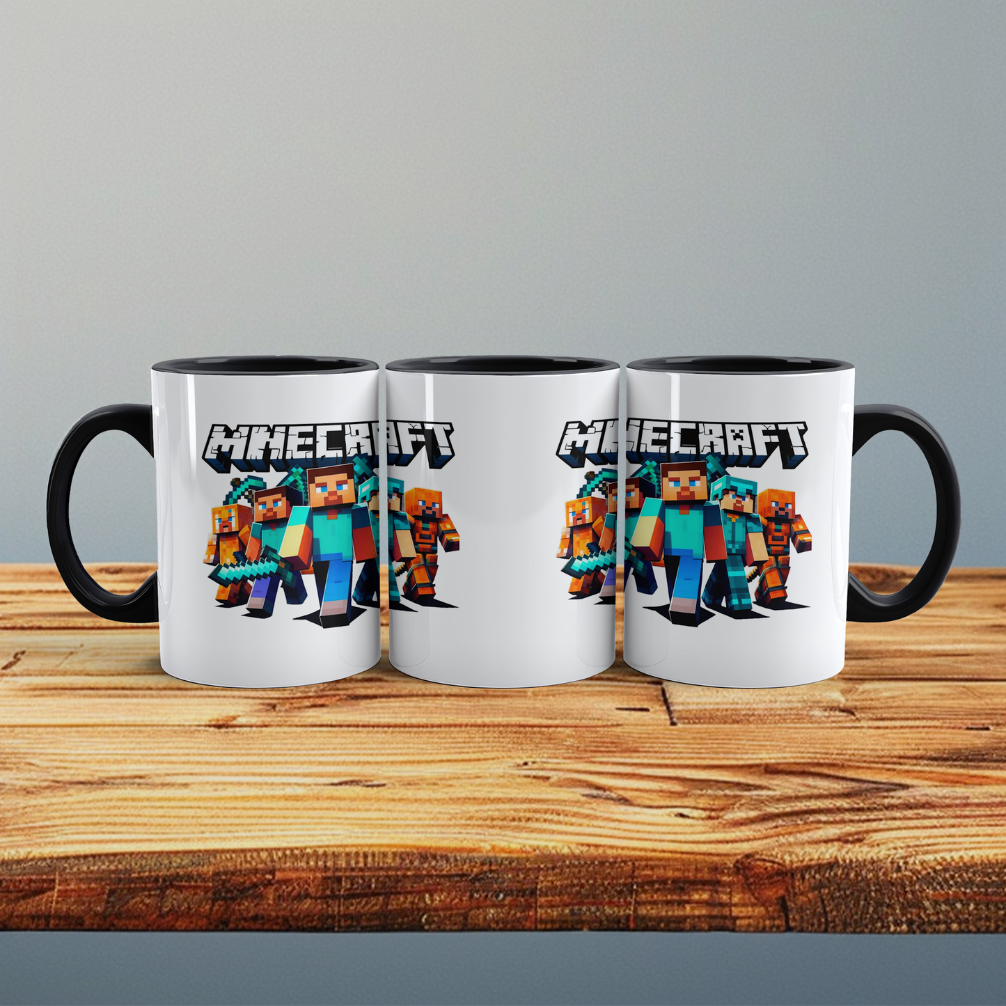 Minecraft Tasse – Perfektes Geschenk für Gamer – Kreative Kaffeetasse mit Minecraft-Motiv 3 – Ideal für Kinder und Erwachsene