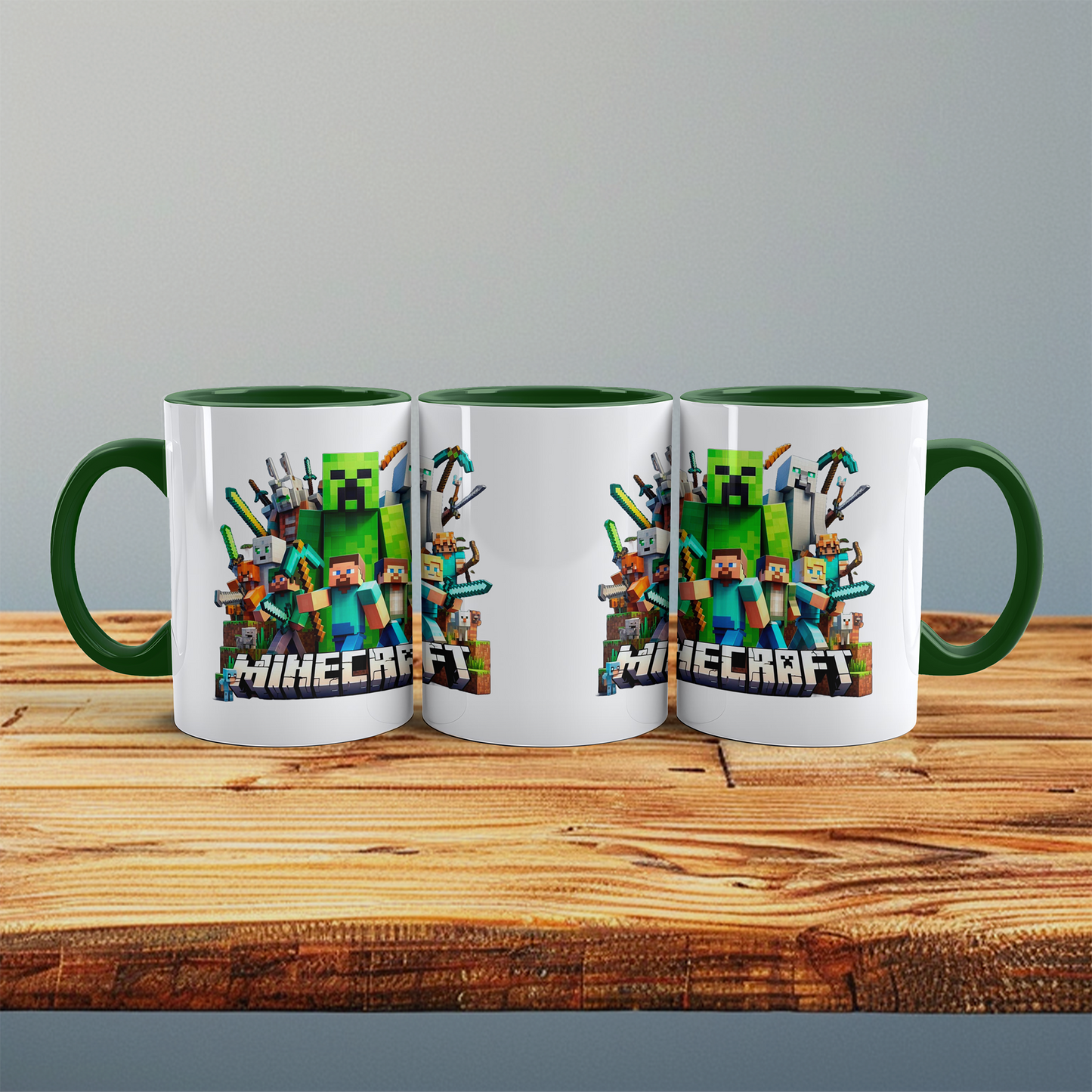 Minecraft Tasse – Perfektes Geschenk für Gamer – Kreative Kaffeetasse mit Minecraft-Motiv 5 – Ideal für Kinder und Erwachsene