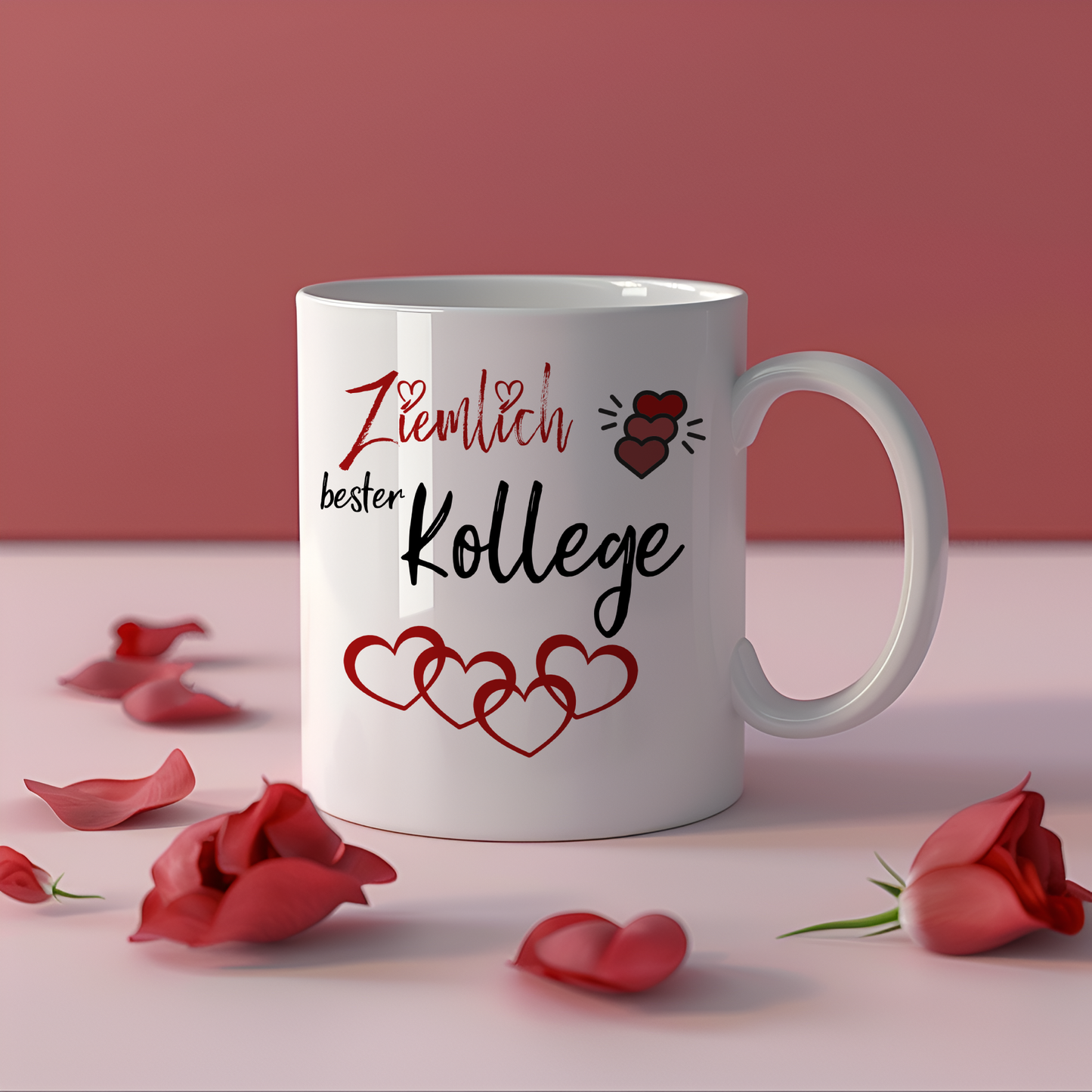 Pretty Best Colleague Mug Perfect gift for friends and work colleagues Funny coffee mug for office and everyday life