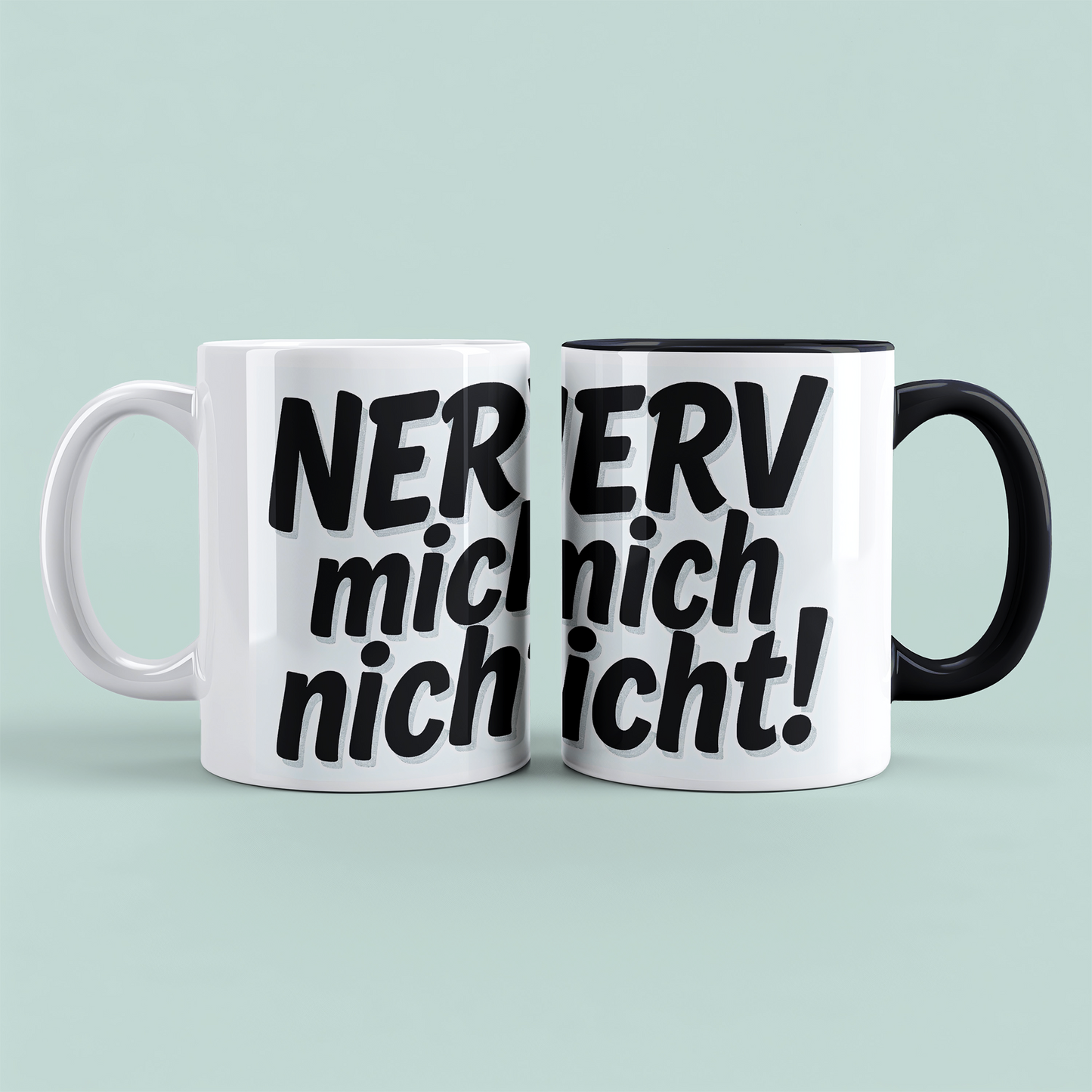 Kaffeepause mit Humor: NERV mich nicht! – Die perfekte Tasse für Kollegen
