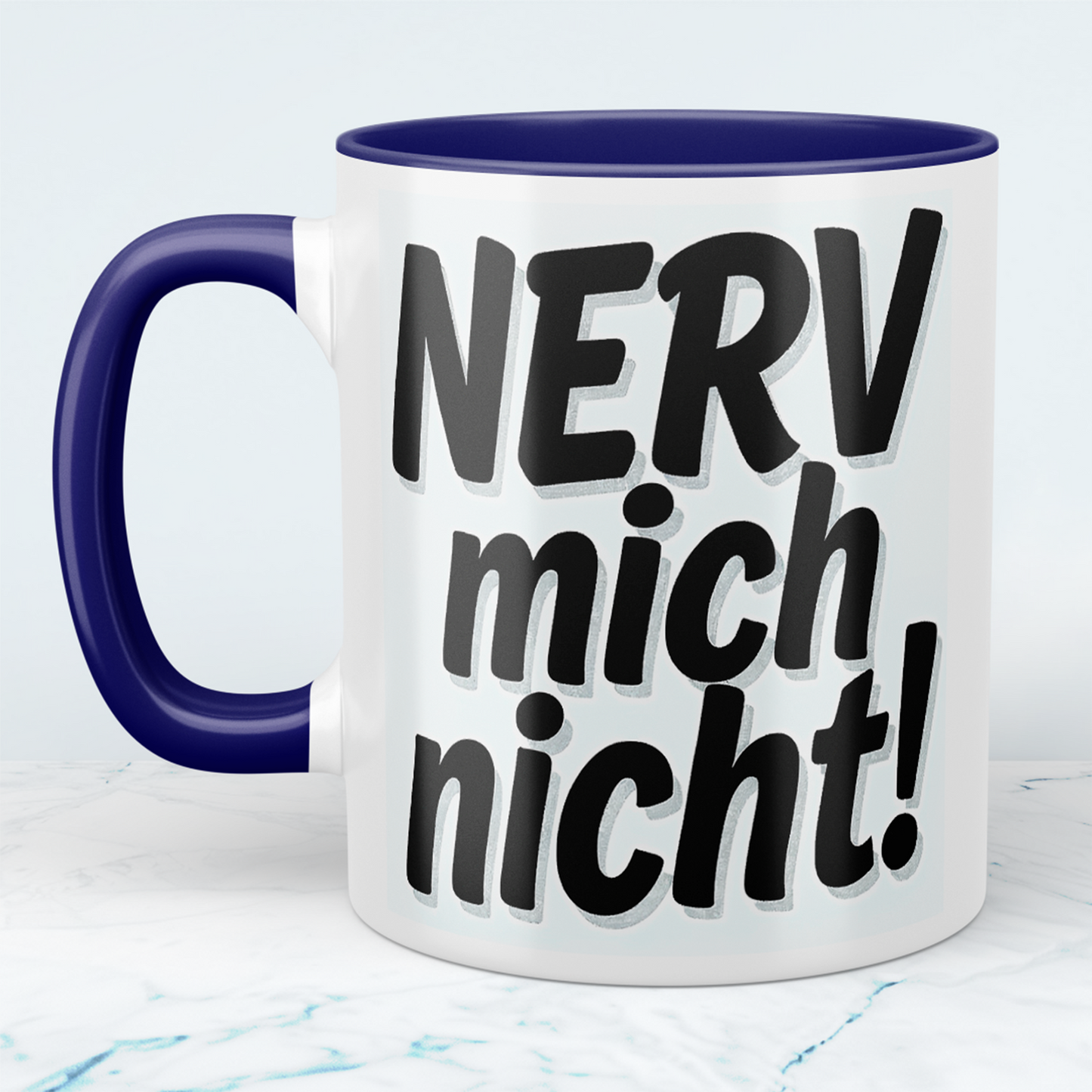 Kaffeepause mit Humor: NERV mich nicht! – Die perfekte Tasse für Kollegen
