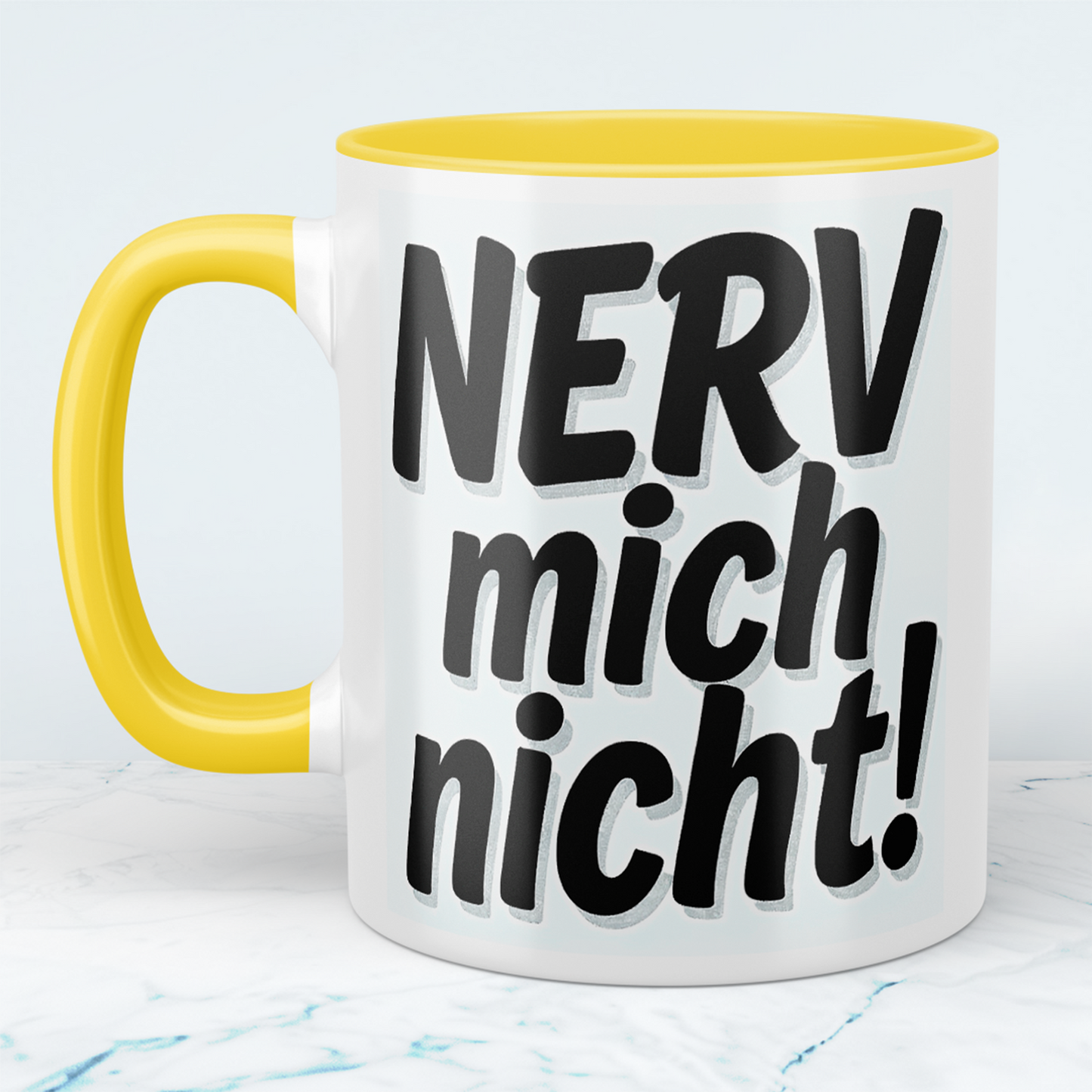 Kaffeepause mit Humor: NERV mich nicht! – Die perfekte Tasse für Kollegen