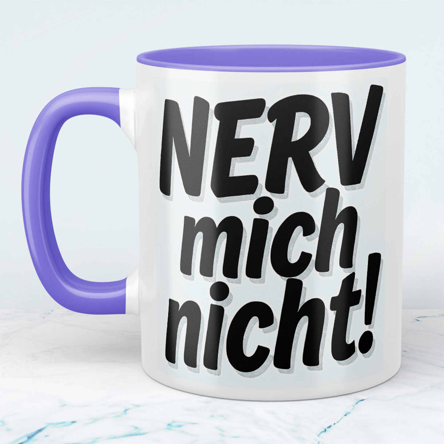 Kaffeepause mit Humor: NERV mich nicht! – Die perfekte Tasse für Kollegen