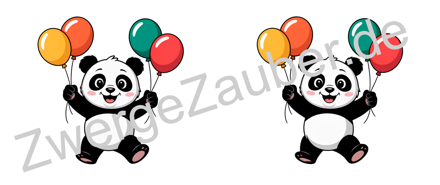Lustige Kindertasse mit Panda & Bär – Niedliches Geschenk für Kinder