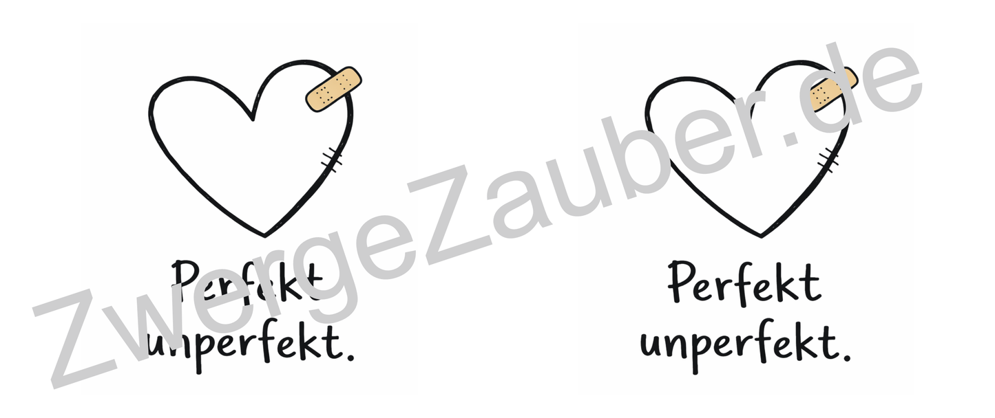 Lustige Bürotasse mit Spruch „Perfekt – unperfekt“ | Geschenk für Kollegen & Arbeit
