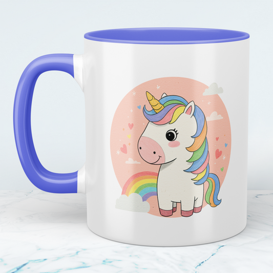 Niedliche Pony Einhorn Tasse für Kinder – Familienfreundliches Geschenk