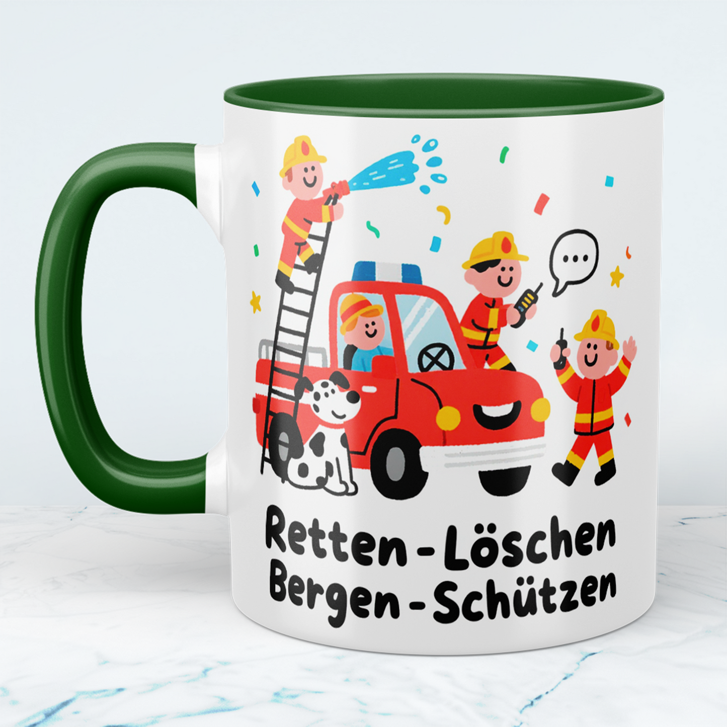 3D mug sloth - good morning coffee, sublimation print, mug size 11oz (330 ml), beautiful motif, various colors available