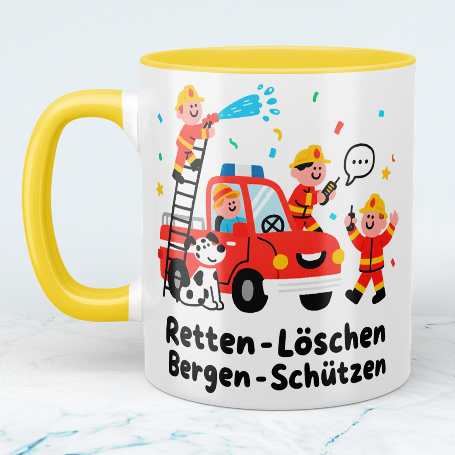 3D mug sloth - good morning coffee, sublimation print, mug size 11oz (330 ml), beautiful motif, various colors available