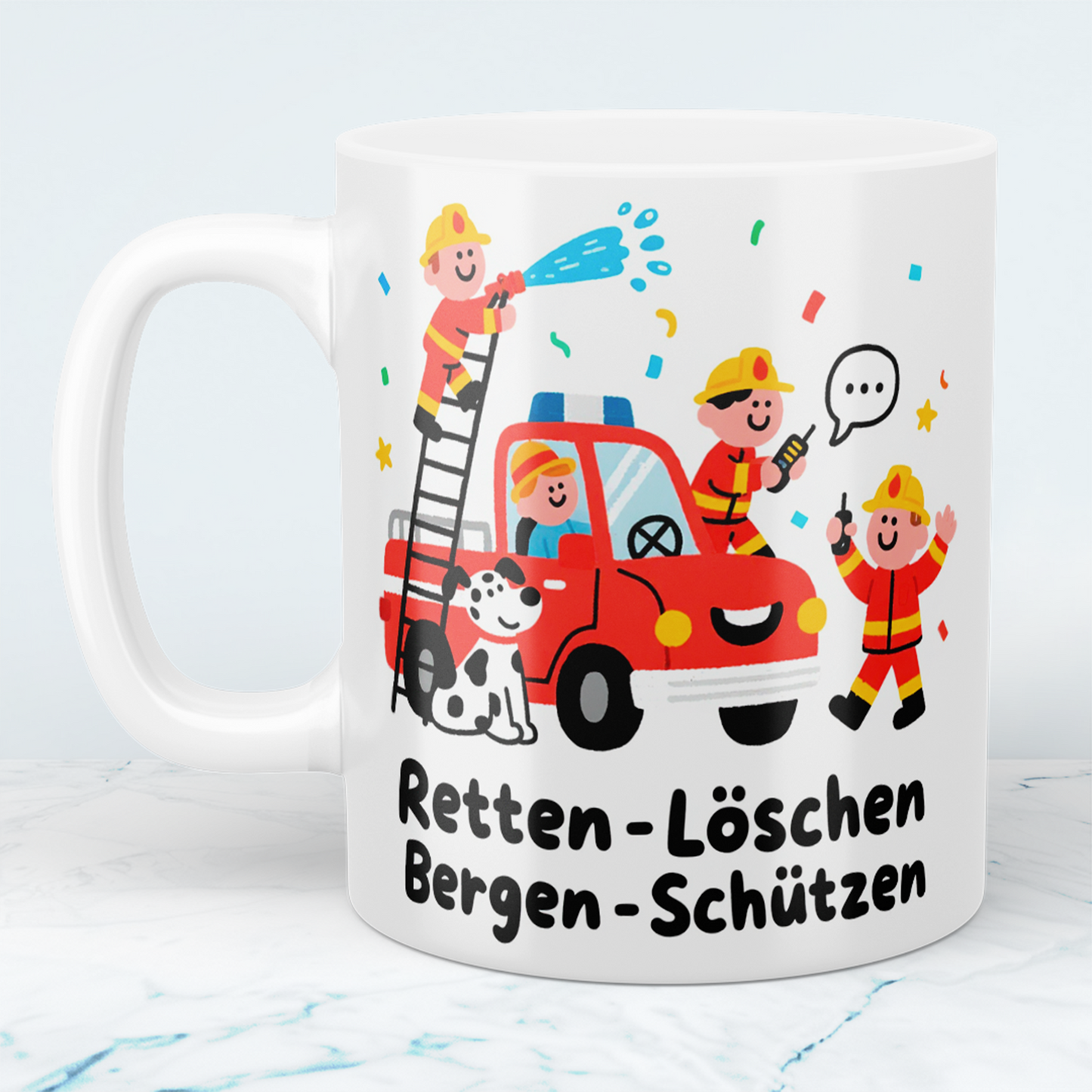 3D mug sloth - good morning coffee, sublimation print, mug size 11oz (330 ml), beautiful motif, various colors available