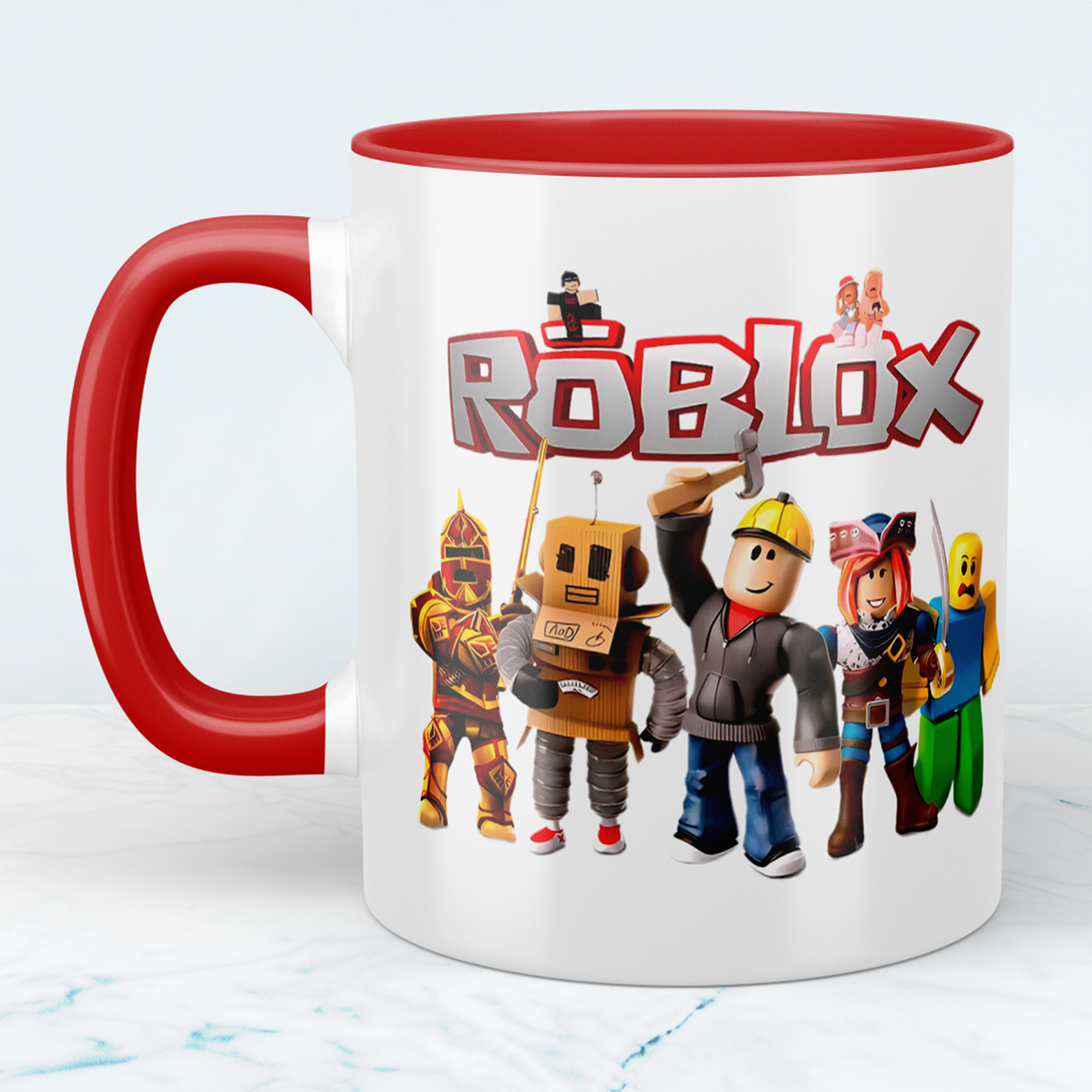 Roblox Tasse Motiv 1 – Lustige Keramiktasse für Gamer | Perfektes Geschenk für Roblox-Fans | 330 ml
