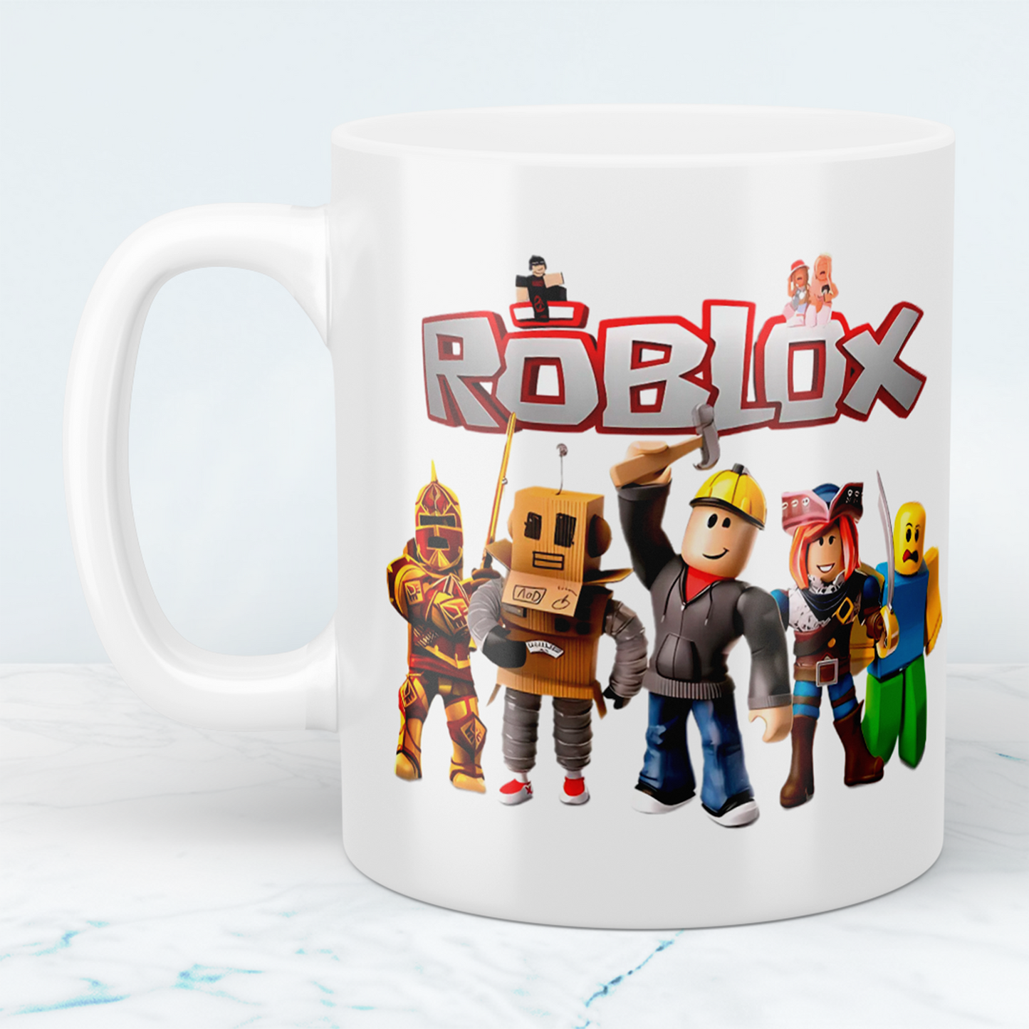 Roblox Tasse Motiv 1 – Lustige Keramiktasse für Gamer | Perfektes Geschenk für Roblox-Fans | 330 ml