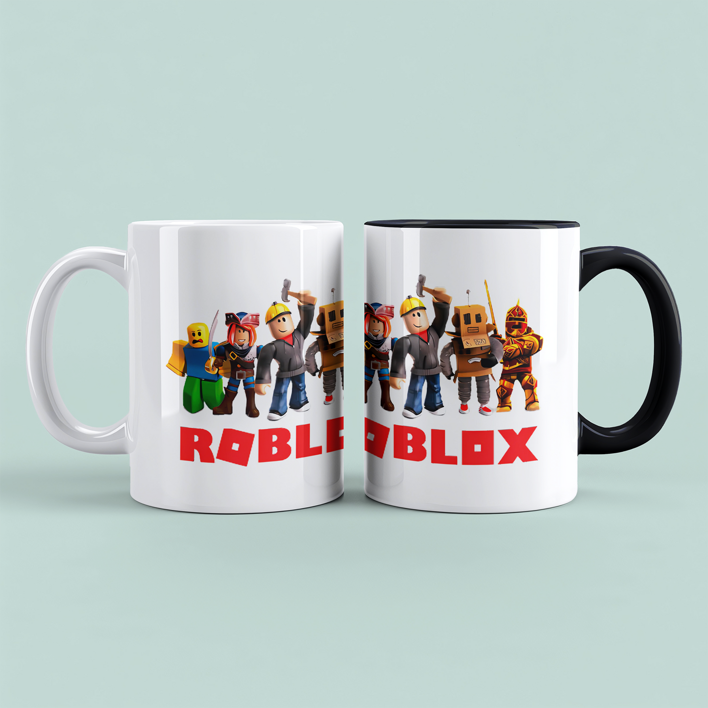 Roblox Tasse Motiv 2 – Lustige Keramiktasse für Gamer | Perfektes Geschenk für Roblox-Fans | 330 ml