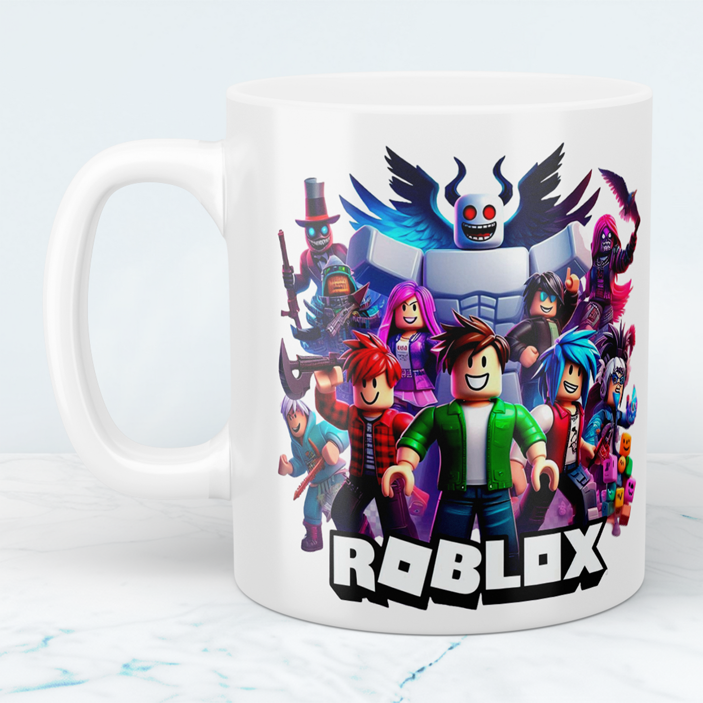 Roblox Tasse Motiv 3 – Lustige Keramiktasse für Gamer | Perfektes Geschenk für Roblox-Fans | 330 ml