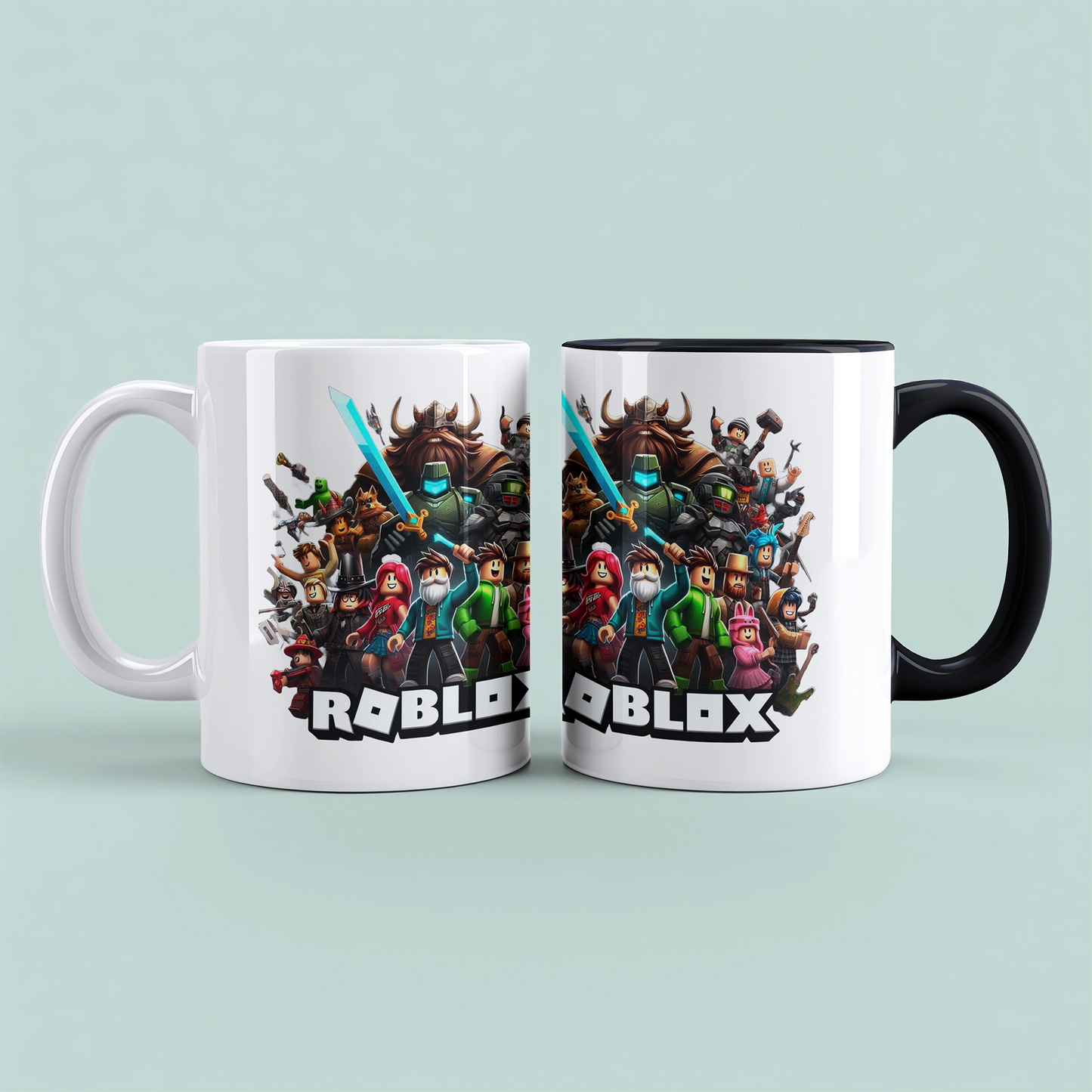 Roblox Tasse Motiv 4 – Lustige Keramiktasse für Gamer | Perfektes Geschenk für Roblox-Fans | 330 ml