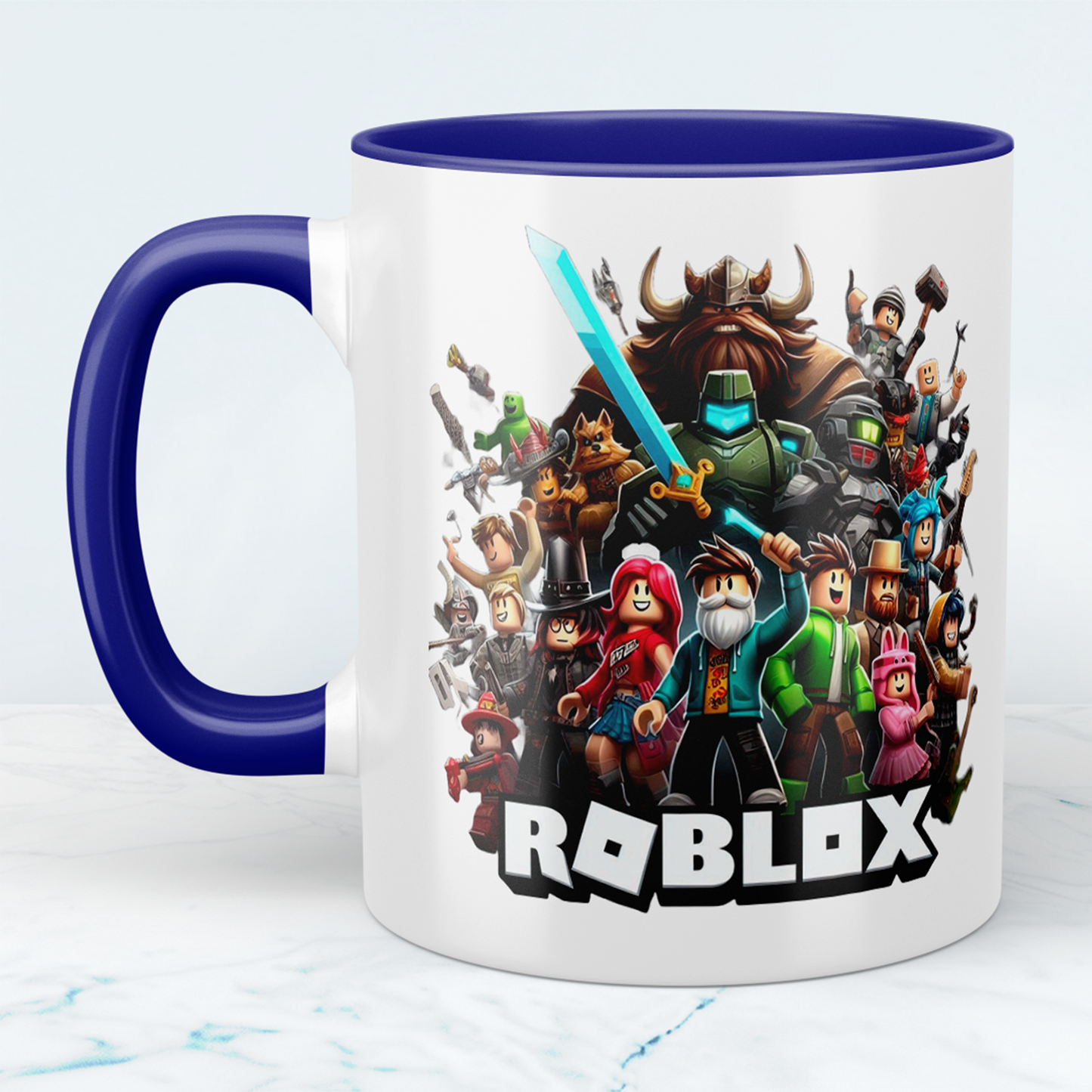 Roblox Tasse Motiv 4 – Lustige Keramiktasse für Gamer | Perfektes Geschenk für Roblox-Fans | 330 ml