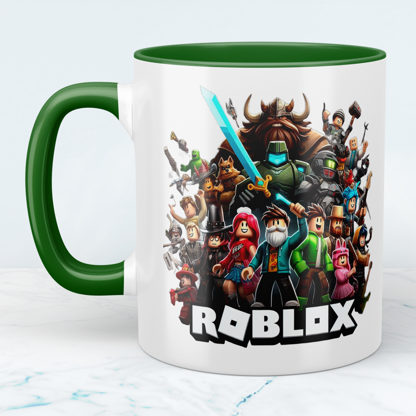 Roblox Tasse Motiv 4 – Lustige Keramiktasse für Gamer | Perfektes Geschenk für Roblox-Fans | 330 ml