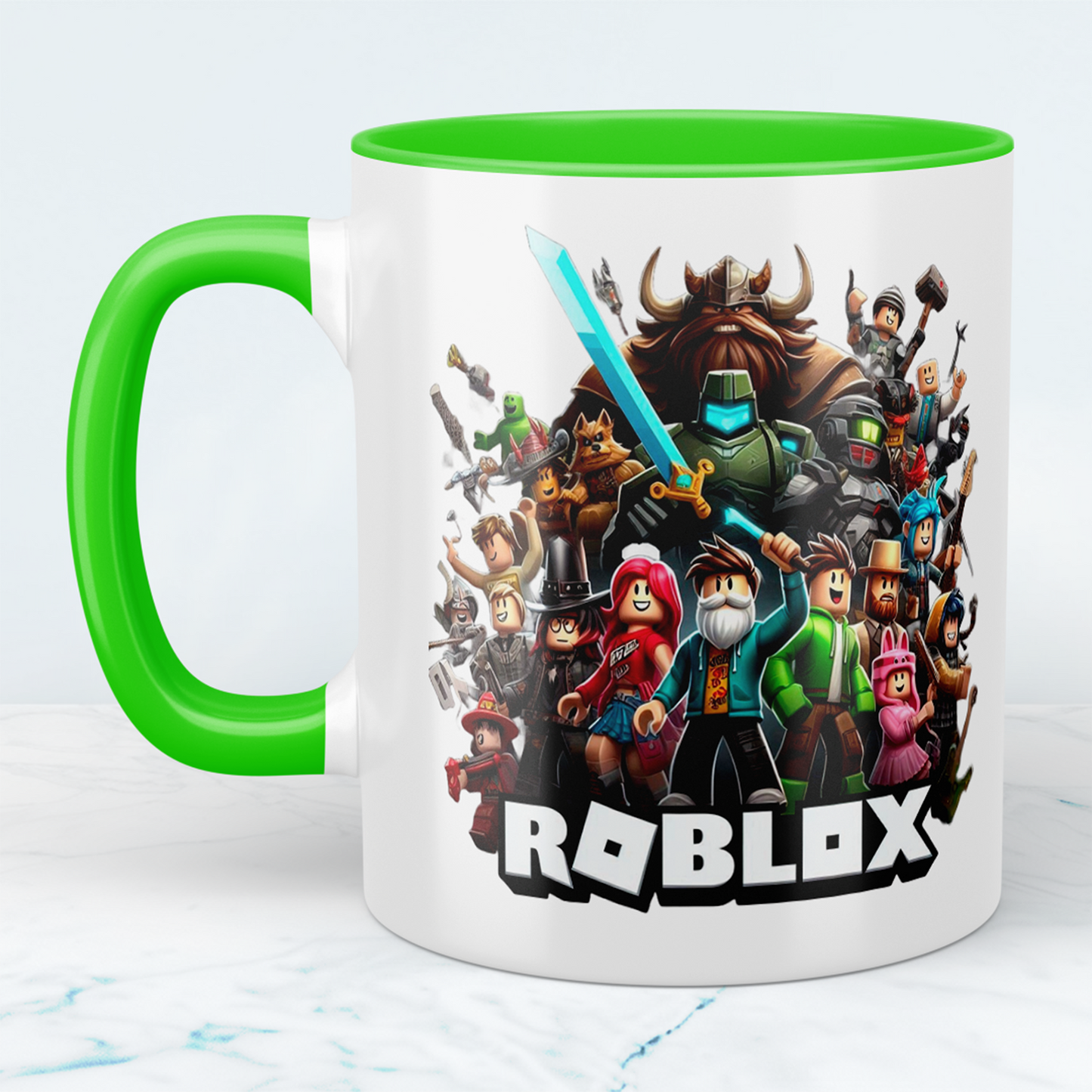 Roblox Tasse Motiv 4 – Lustige Keramiktasse für Gamer | Perfektes Geschenk für Roblox-Fans | 330 ml