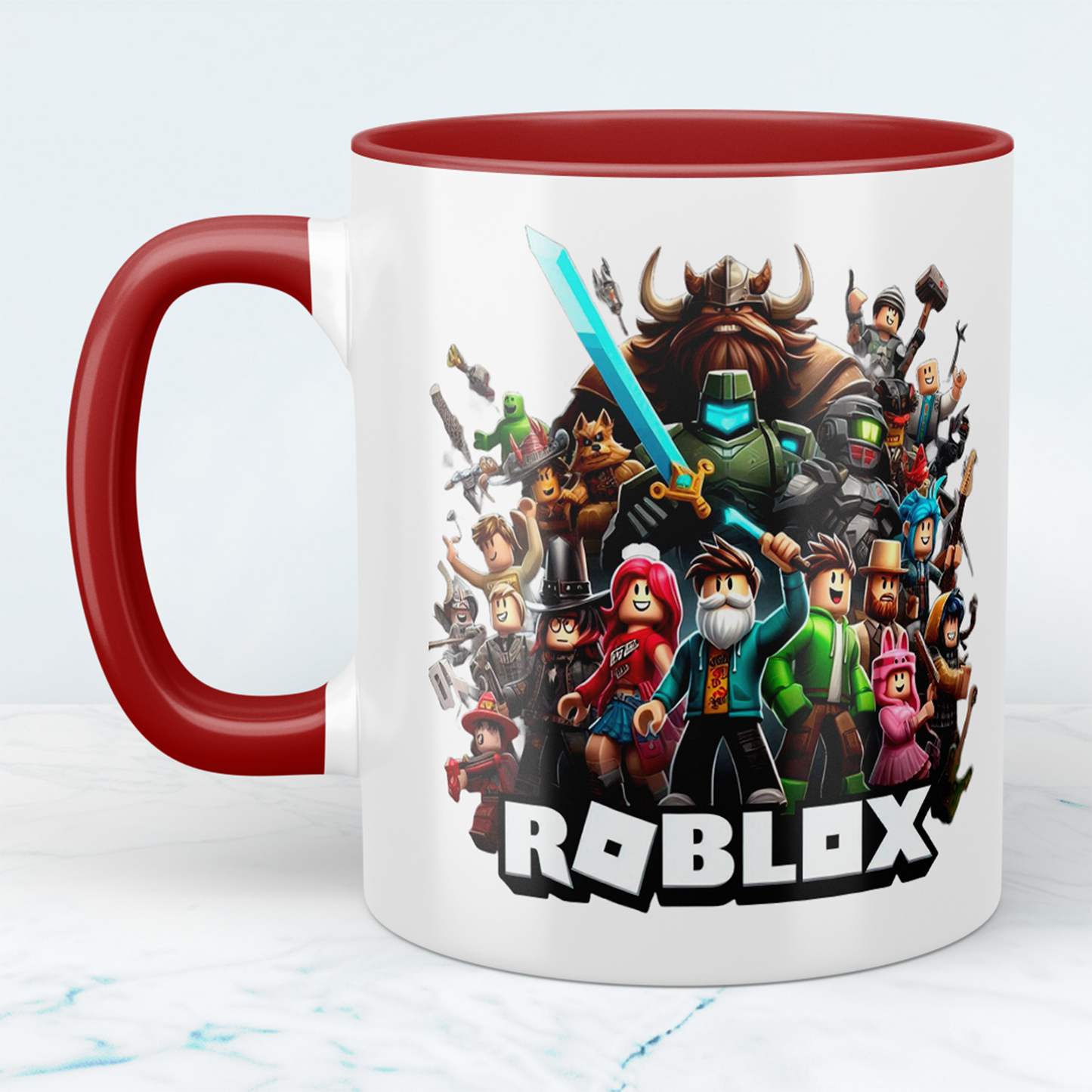 Roblox Tasse Motiv 4 – Lustige Keramiktasse für Gamer | Perfektes Geschenk für Roblox-Fans | 330 ml
