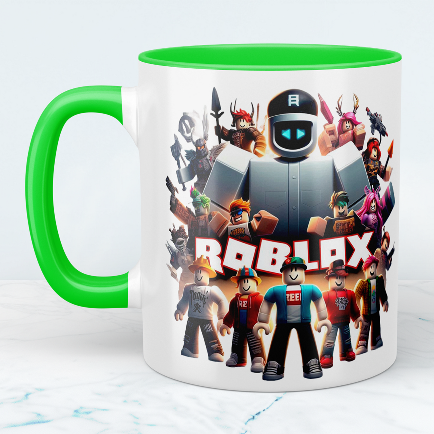 Roblox Tasse Motiv 5 – Lustige Keramiktasse für Gamer | Perfektes Geschenk für Roblox-Fans | 330 ml